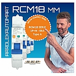 SEP lanceert de nieuwe RCM18-serie: Compacte, spanningsonafhankelijke aardlekautomaten