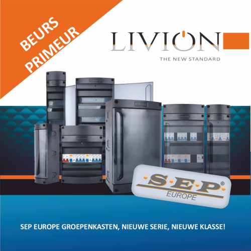 SEP Livion DB serie groepenverdelers
