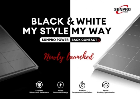 Nieuwste BC-modules van Tier 1-fabrikant Sunpro Power